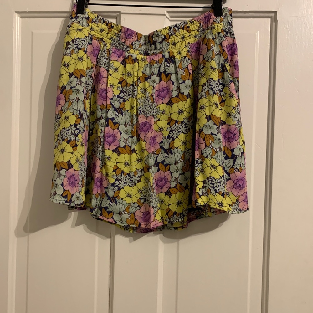 Leifnotes Anthropologie Flounced Petunia Skirt 10